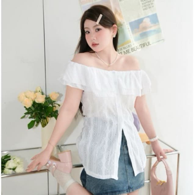 SẴN [Bigsize 55-90kg] ÁO TRỄ VAI THANH LỊCH & QUYẾN RŨ CHO BIGSIZE